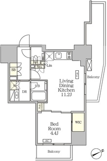 ザ・パークハビオ大森山王の間取図