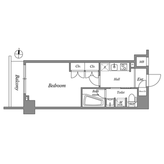 ＭＦＰＲコート菊川の間取図