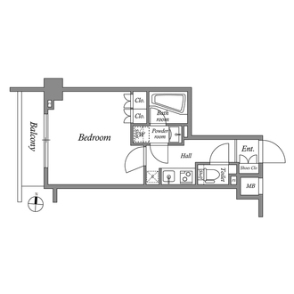 ＭＦＰＲコート菊川の間取図