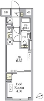 ＳＯＬＡＳＩＡ　ｒｅｓｉｄｅｎｃｅ荻窪の間取図