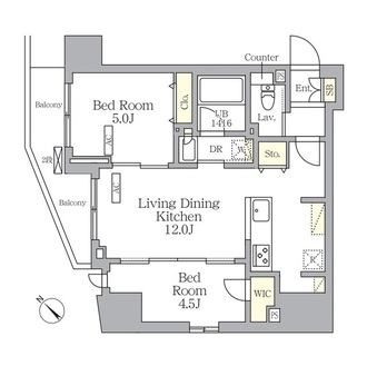 プライムガーデン大森の間取図