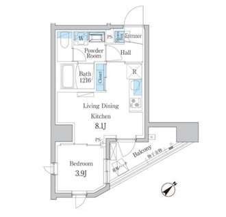 デュオフラッツ板橋大山の間取図