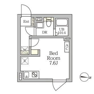 Ａｇｌａｉａ　新宿西落合の間取図