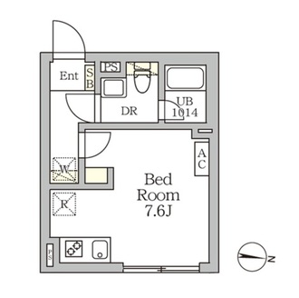 Ａｇｌａｉａ　新宿西落合の間取図