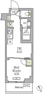 ハーモニーレジデンス馬込の間取図