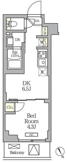 ハーモニーレジデンス馬込の間取図