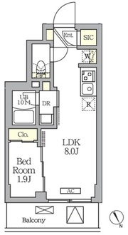 ハーモニーレジデンス馬込の間取図