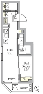 ハーモニーレジデンス馬込の間取図