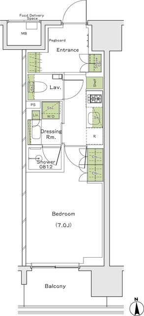 ザ・パークハビオ都島フロントの間取図