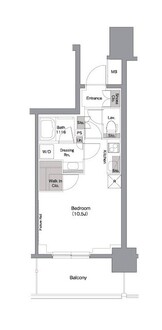 ザ・パークハビオ堂島の間取図