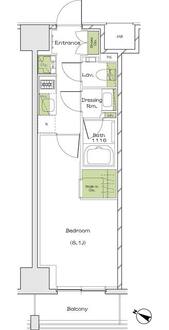 ザ・パークハビオ塚本の間取図
