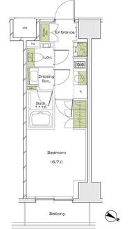 ザ・パークハビオ塚本の間取図