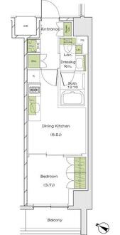 ザ・パークハビオ塚本の間取図