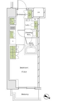 ザ・パークハビオ塚本の間取図