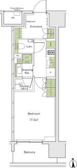 ザ・パークハビオ都島フロントの間取図