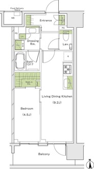 ザ・パークハビオ都島フロントの間取図