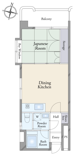 サンライフマンションの間取図