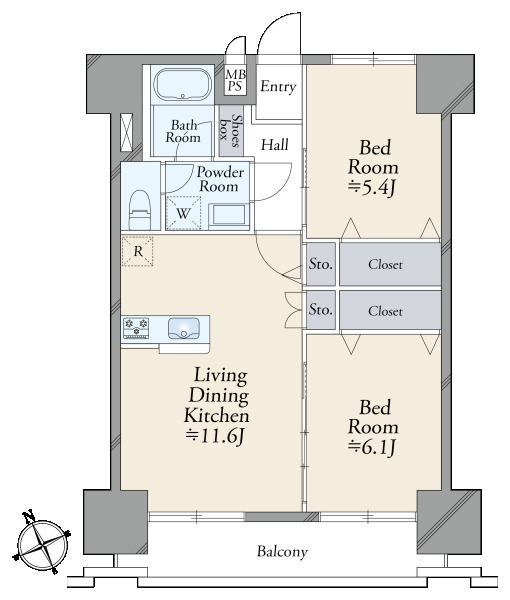 ダイアパレス新板橋の間取図