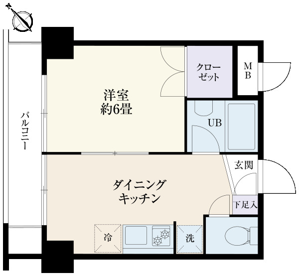 ＧＳハイム小石川の間取図