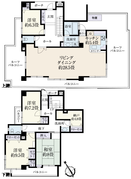 アクトピア星ケ丘の間取図