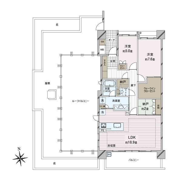 グランドメゾン桐林町の間取図