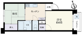 桜台ｍｙコーポの間取図