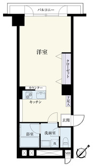 東海町田マンションの間取図
