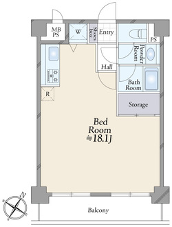 レジェンド日暮里の間取図