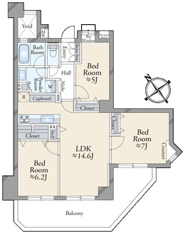 ダイアパレス向島百花園IIの間取図