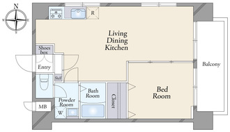 ニューハウス亀戸の間取図