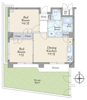 サンピア哲学堂公園の間取図