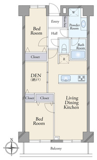 マインコーポ葛西の間取図