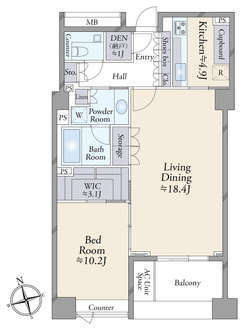 麻布台パークハウスの間取図