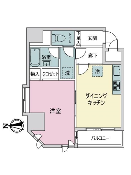 藤和シティコープ飛鳥山公園の間取図