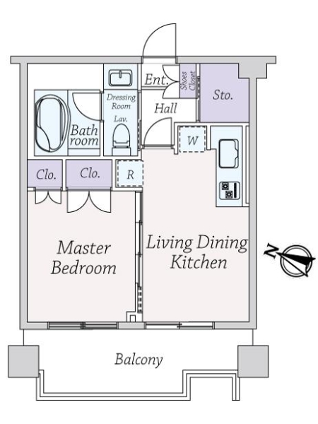 ライオンズマンション一番町の間取図