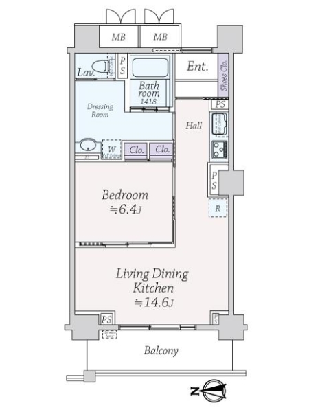 ザ・レジデンス芦屋スイートの間取図