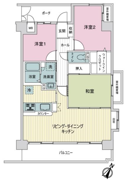 クレイドル東高須駅前の間取図