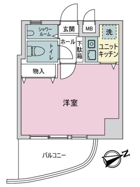 ナビシティ大須２の間取図