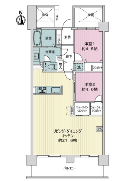 パーク・エステート上板橋の間取図