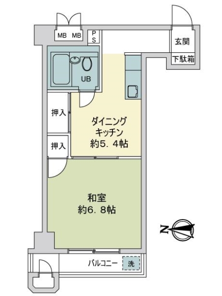 トーア駒込の間取図
