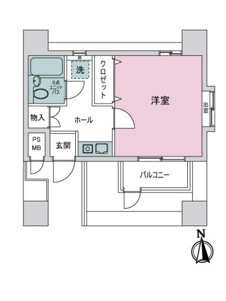 ライオンズマンション上前津の間取図