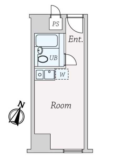 シャトレーイン東京・笹塚の間取図