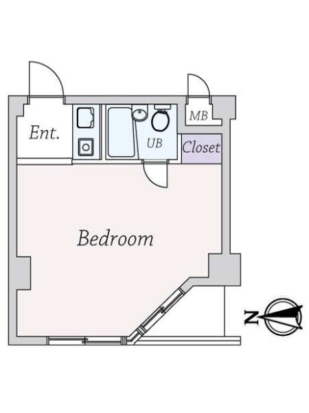 インペリアル赤坂フオーラムの間取図