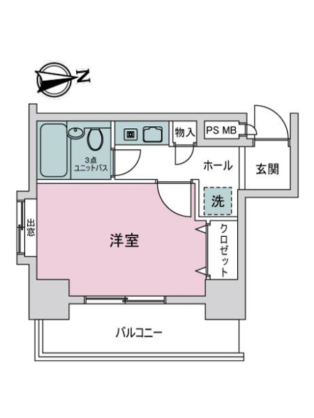 ライオンズマンション丸の内第７の間取図