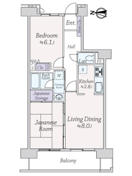 ライオンズプラザ錦糸町の間取図