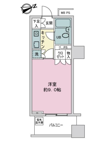 アーバンビューグランドタワーの間取図