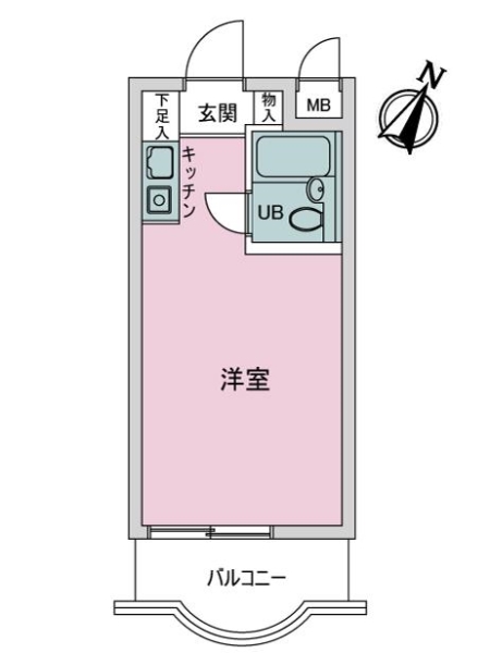 トップお花茶屋第二の間取図