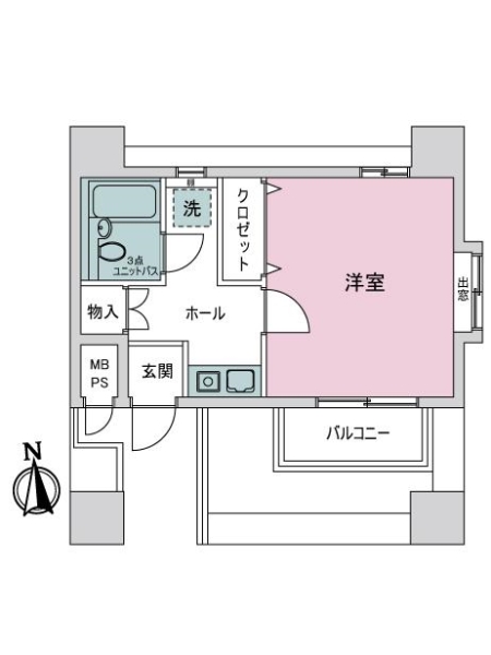 ライオンズマンション上前津の間取図