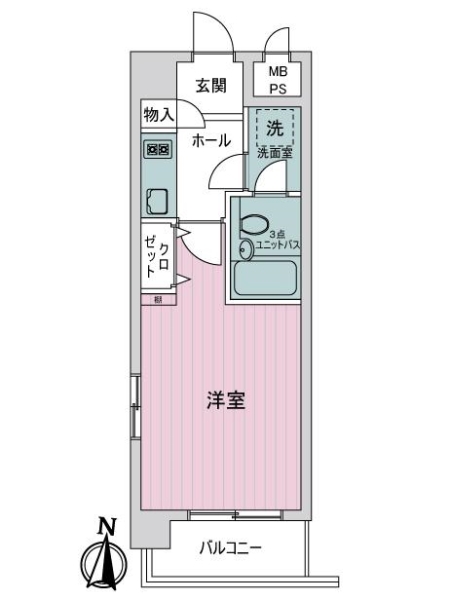 ライオンズマンション泉第２の間取図