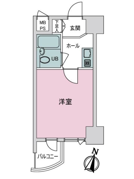 ライオンズマンション丸の内第５の間取図